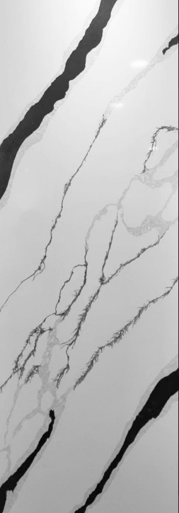 晶雅丽石英石-鱼肚白217(图1)